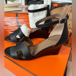 Hermes sandales Legend calfskin size 38.5